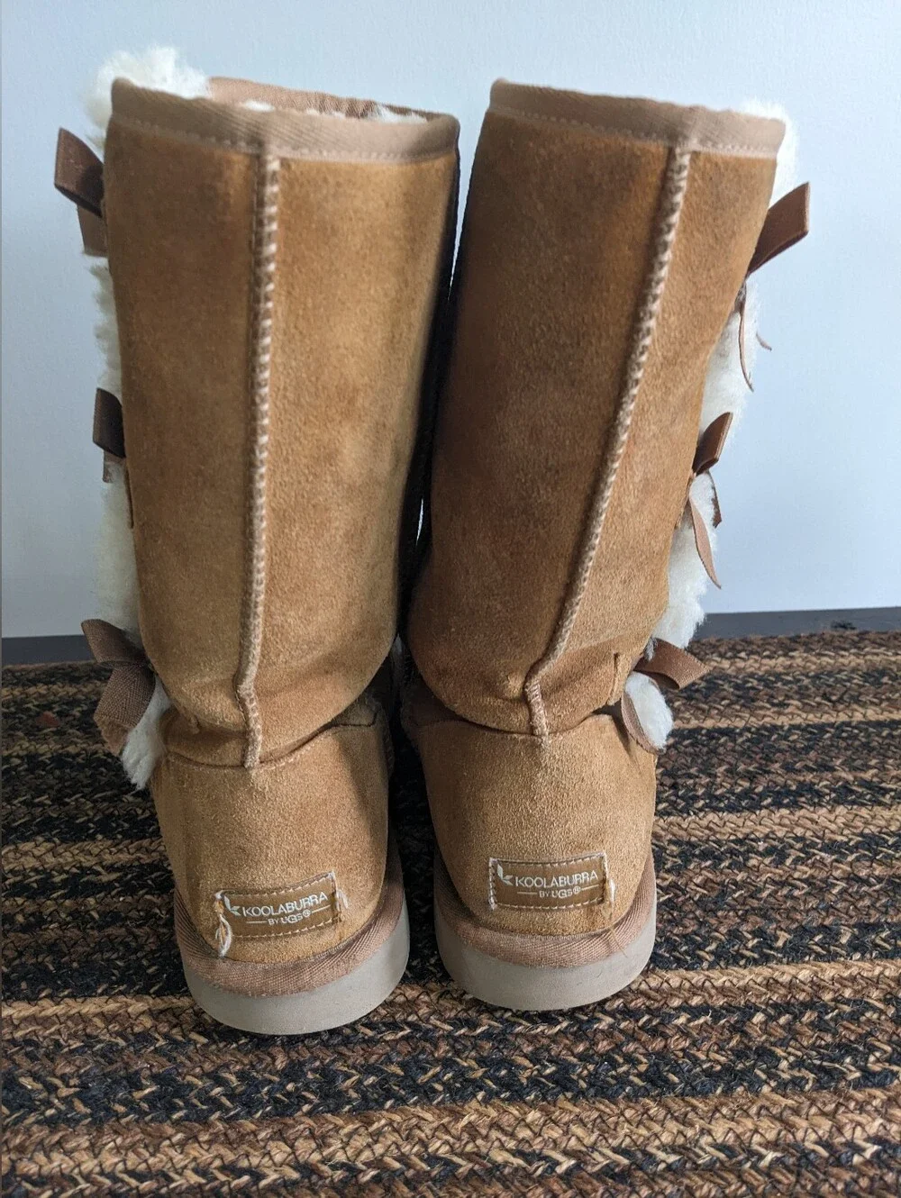 Koolaburra by UGG Victoria Tall Chestnut Boots Women's Size US 11
